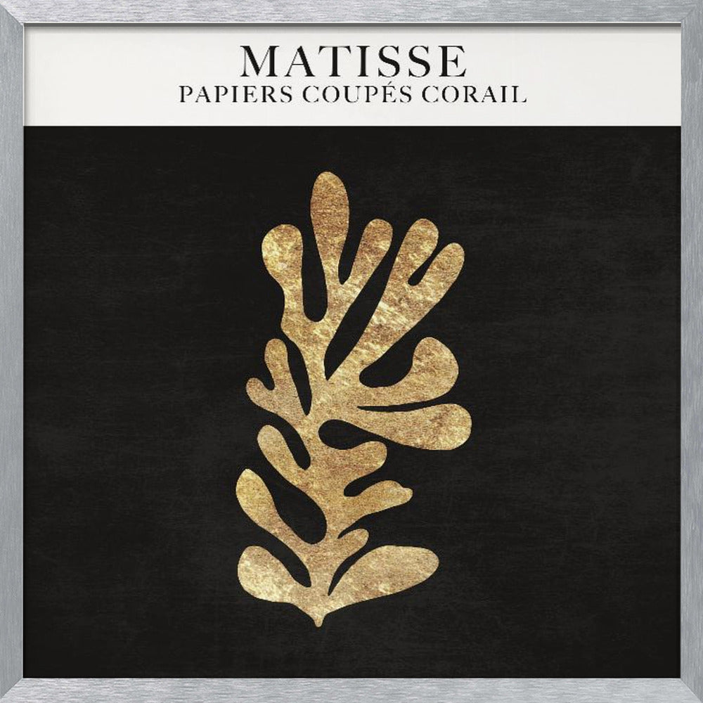 Papier Découpé Coral Poster