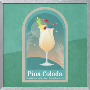 Kokteyl Pina Colada Poster