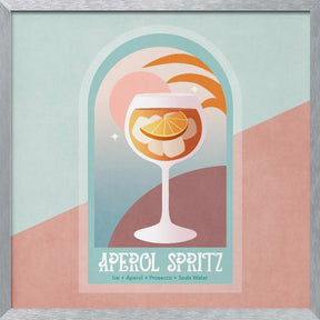 Kokteyl Aperol Spritz Poster