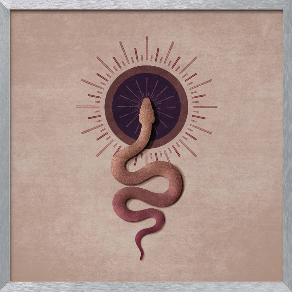 Sun Snake Poster