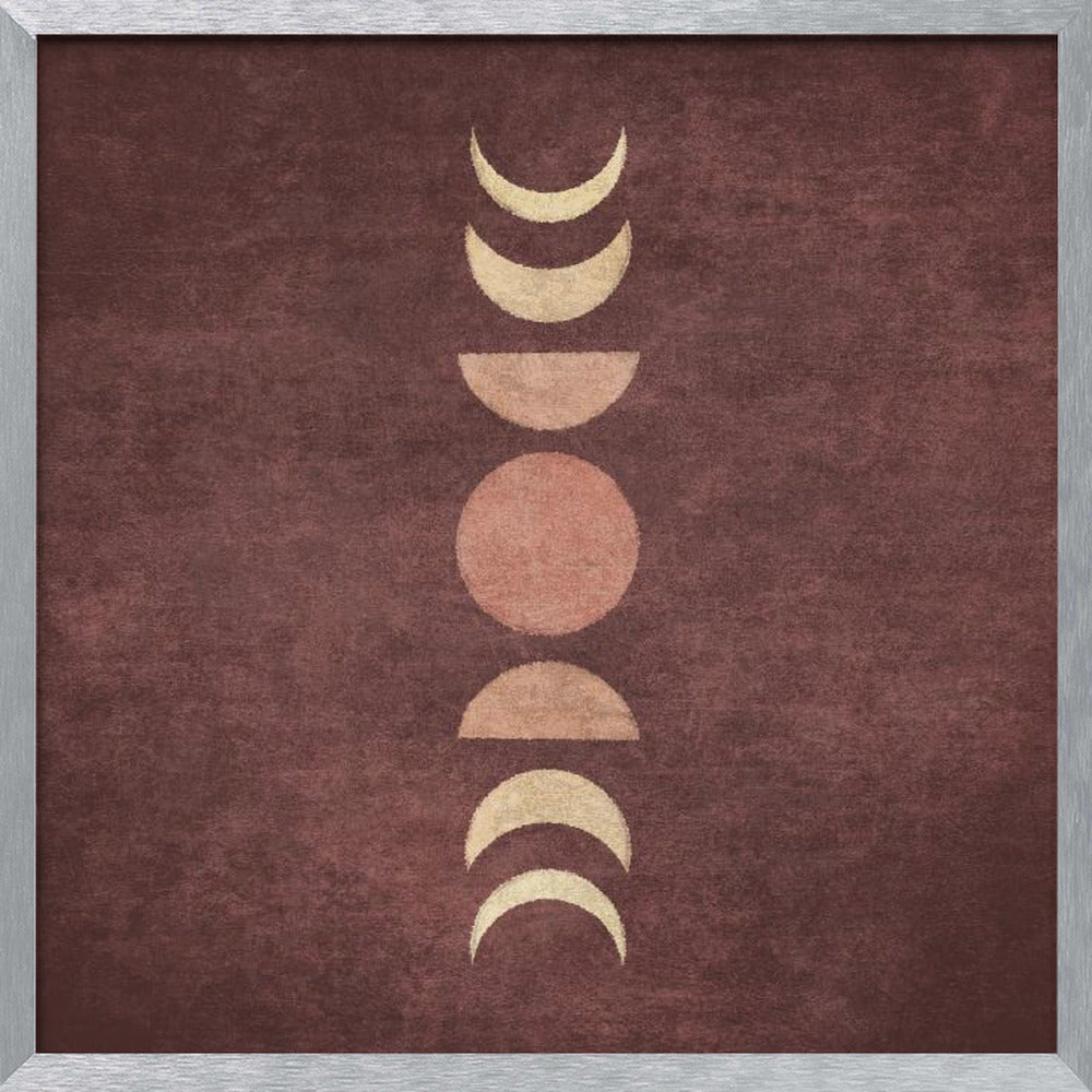 Visne Moon Phases Poster