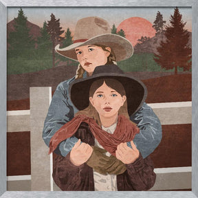 Western Sisters Poster