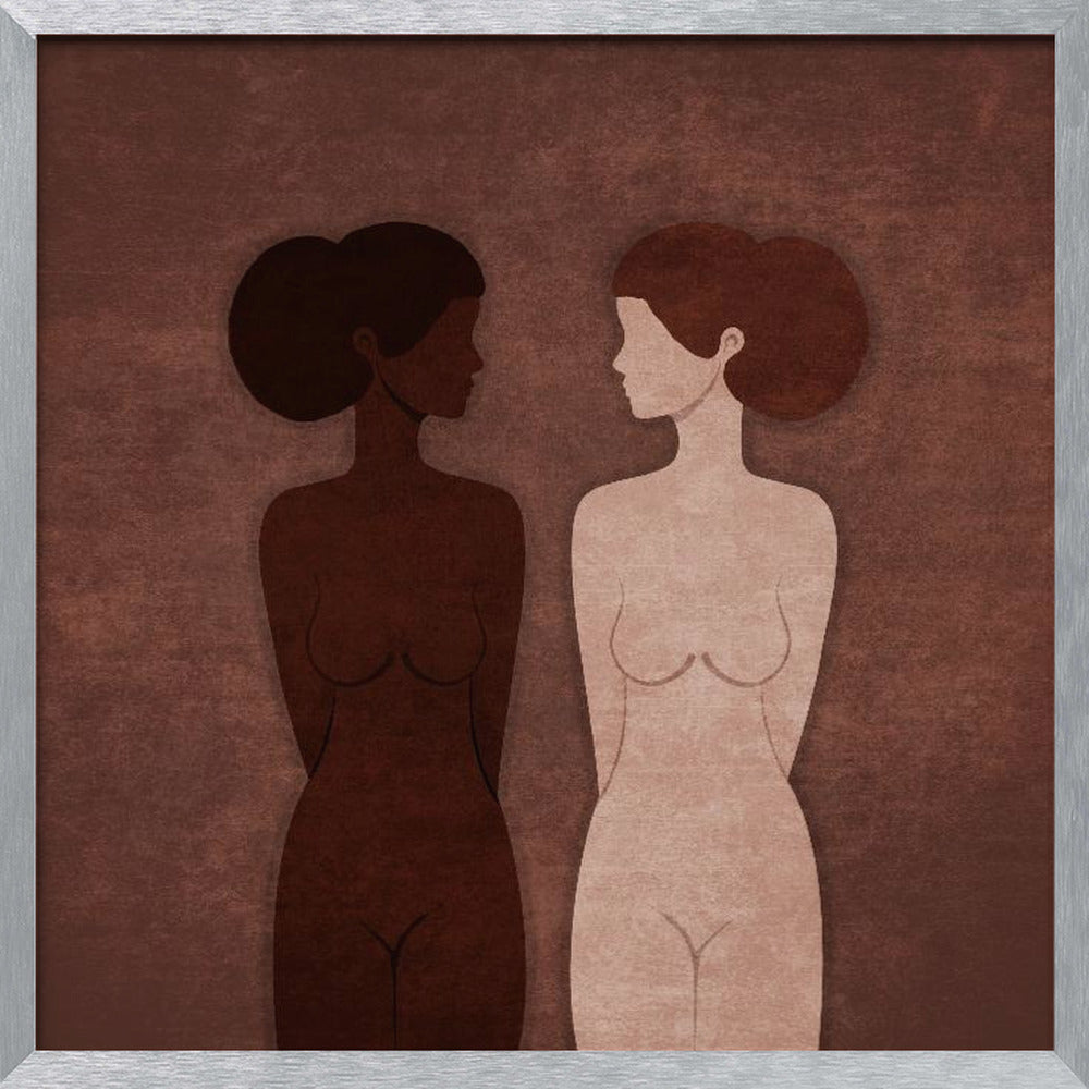 Absctract Terra Women Couples Poster