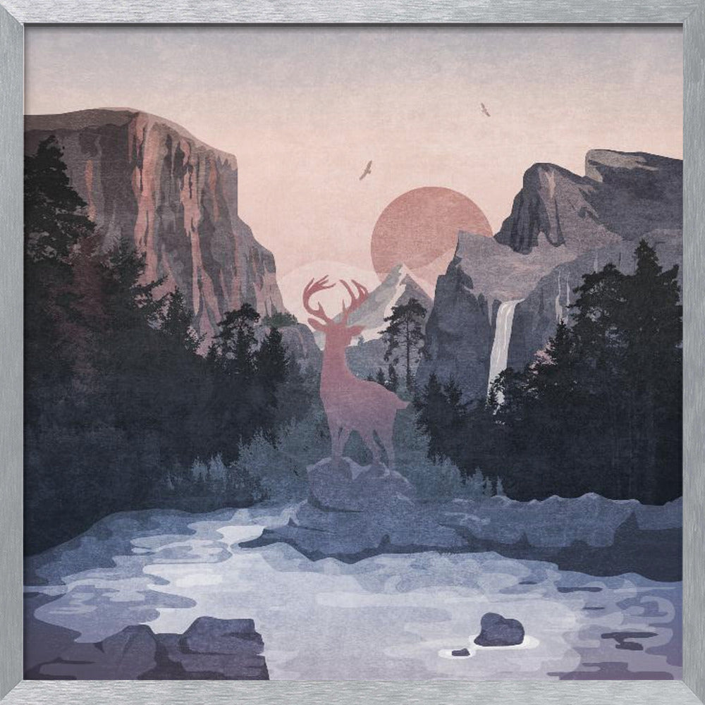 Sephia Yosemite Poster