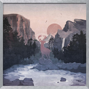 Sephia Yosemite Poster