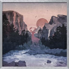 Sephia Yosemite Copy Poster