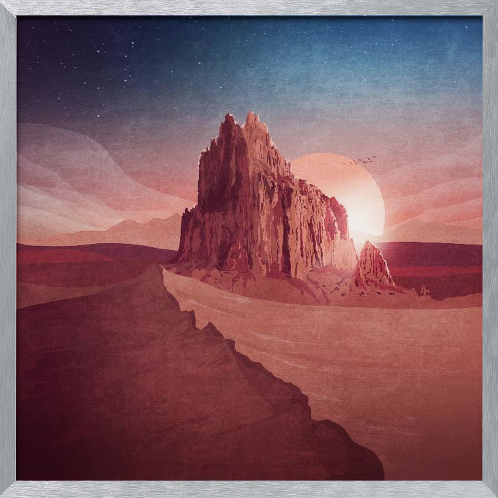 Shiprock Poster