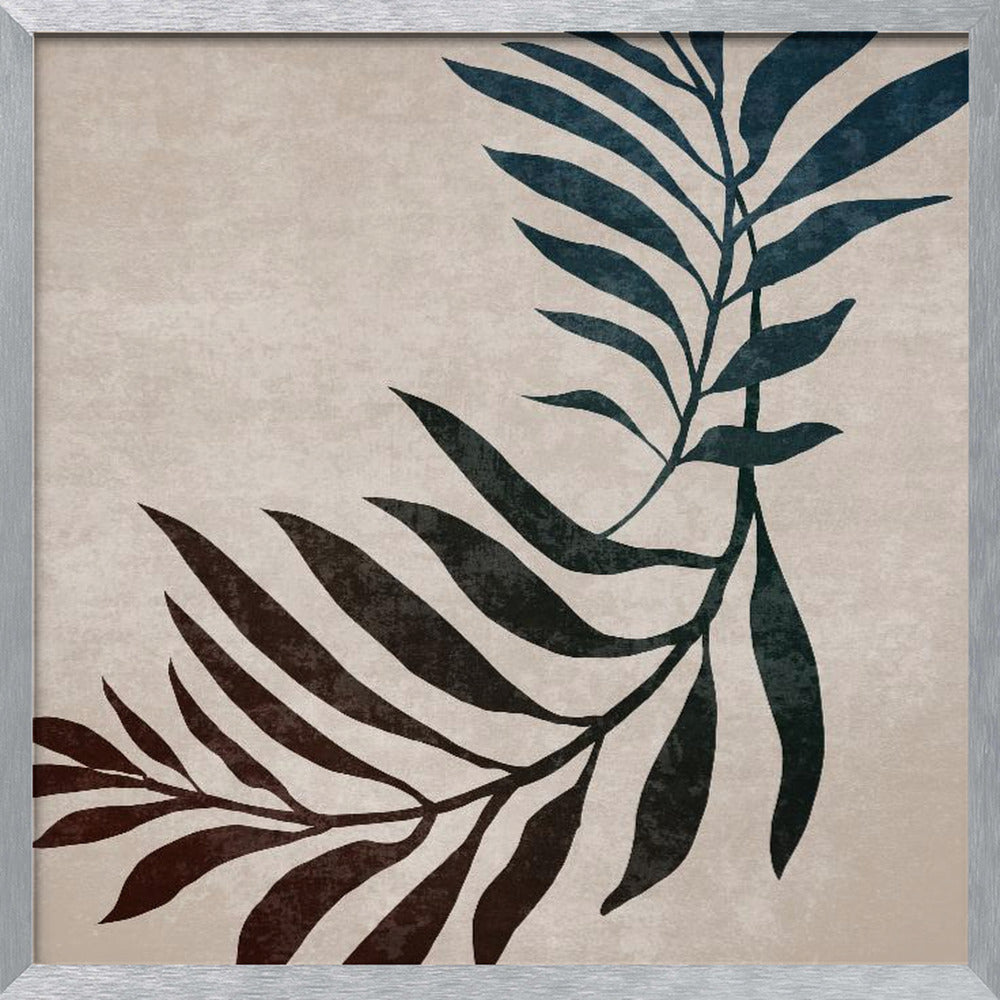 Twisted Palm Leaf Poster