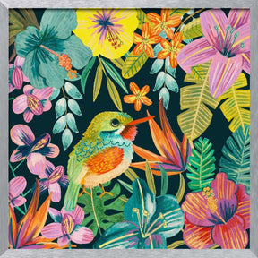 Tropical Bird Poster