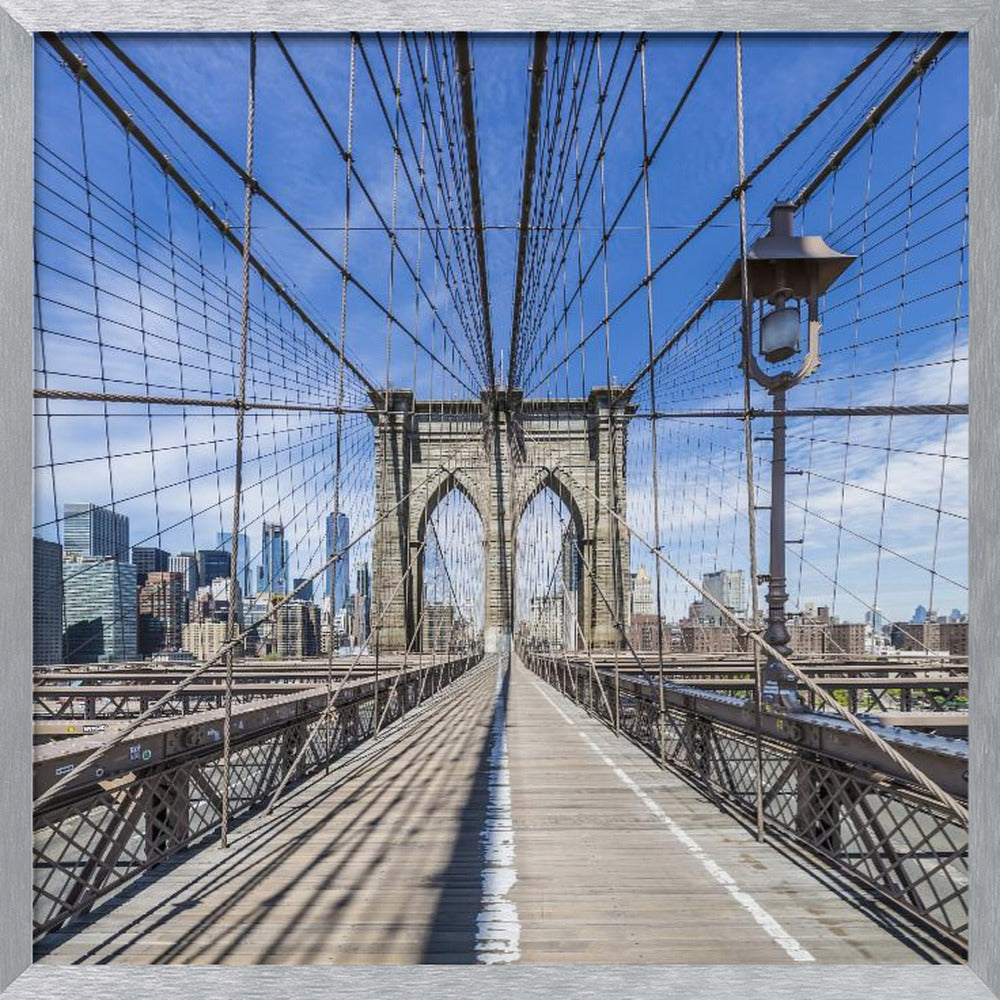 NEW YORK CITY Brooklyn Bridge Poster