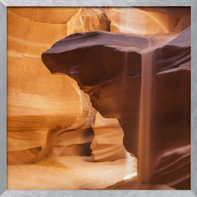 ANTELOPE CANYON Pouring Sand Poster