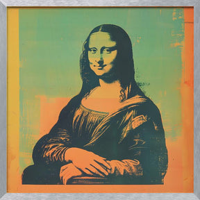 Mona Lisa Modern Poster