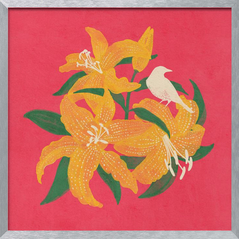 Birdandlillies Poster