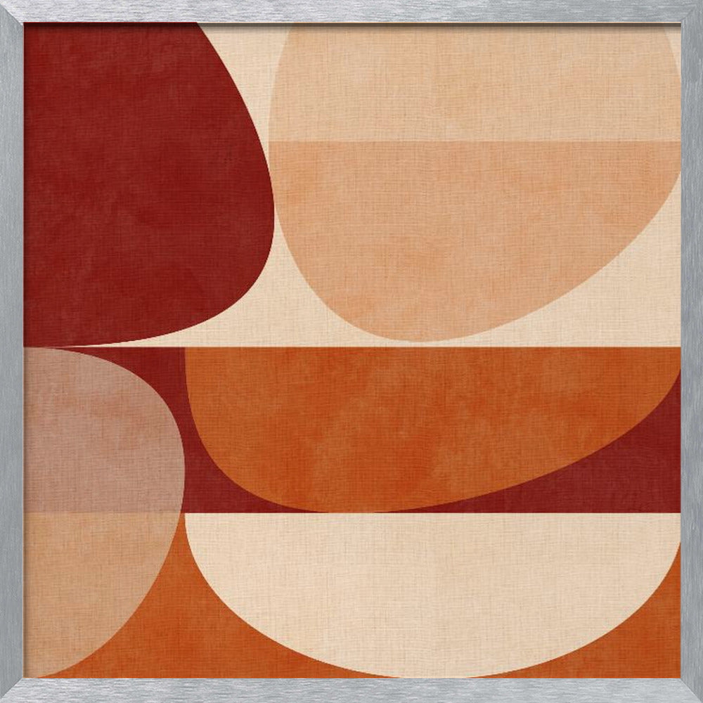 Autumn Mid Century Earthy 2 Poster