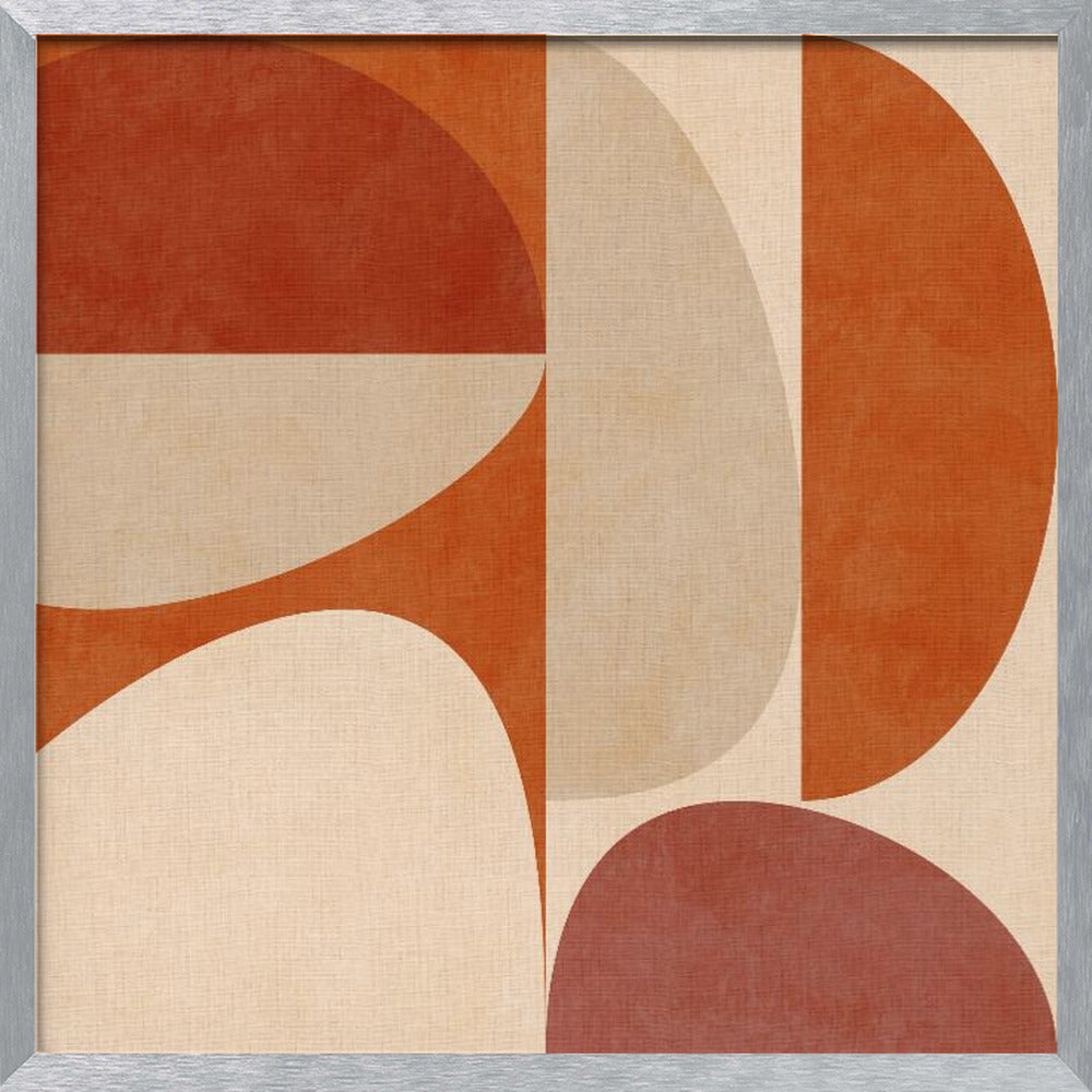 Autumn Mid Century Earthy 4 Poster