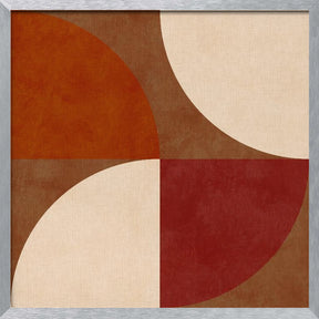 Autumn Mid Century Earthy 13 Poster