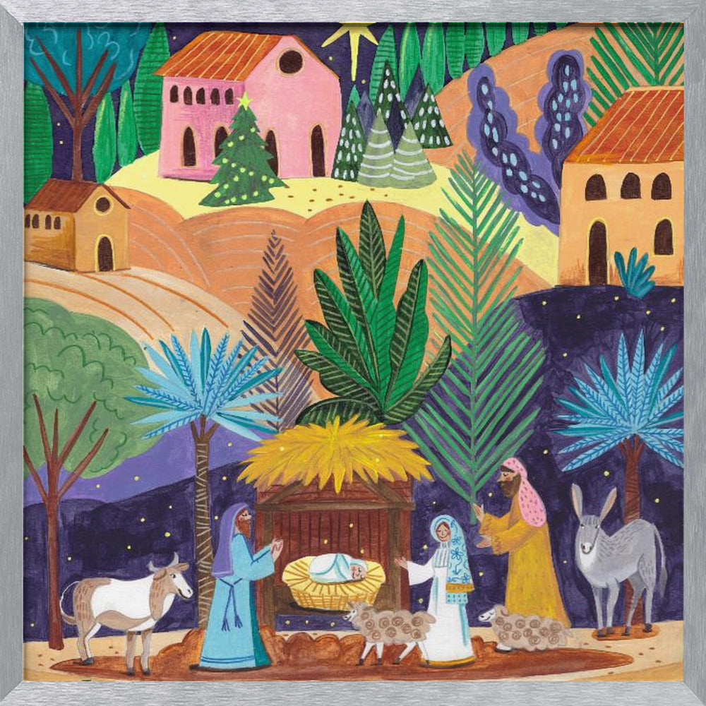 Nativity Scene Poster