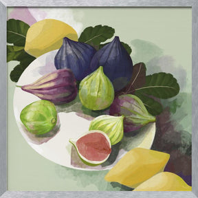 Figs and lemons Poster