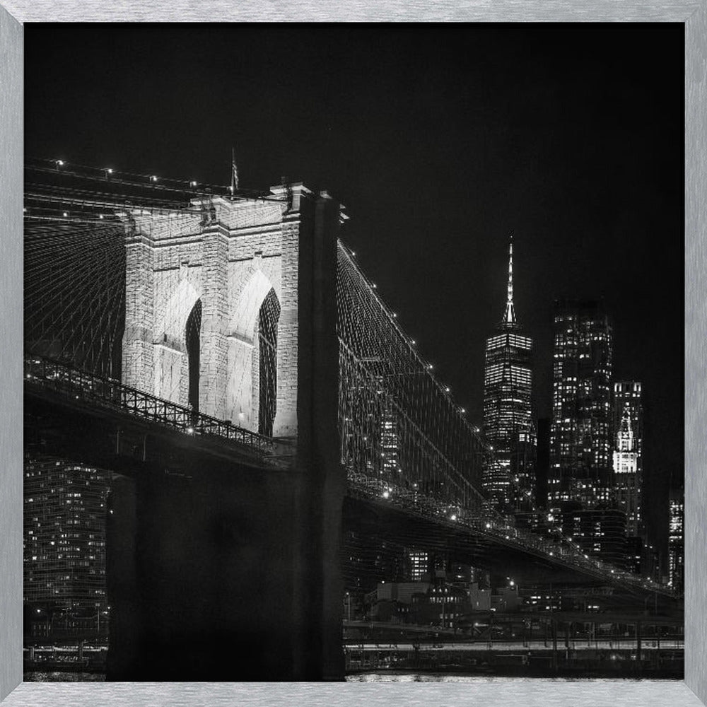 Brooklyn Bridge & Lower Manhattan Poster