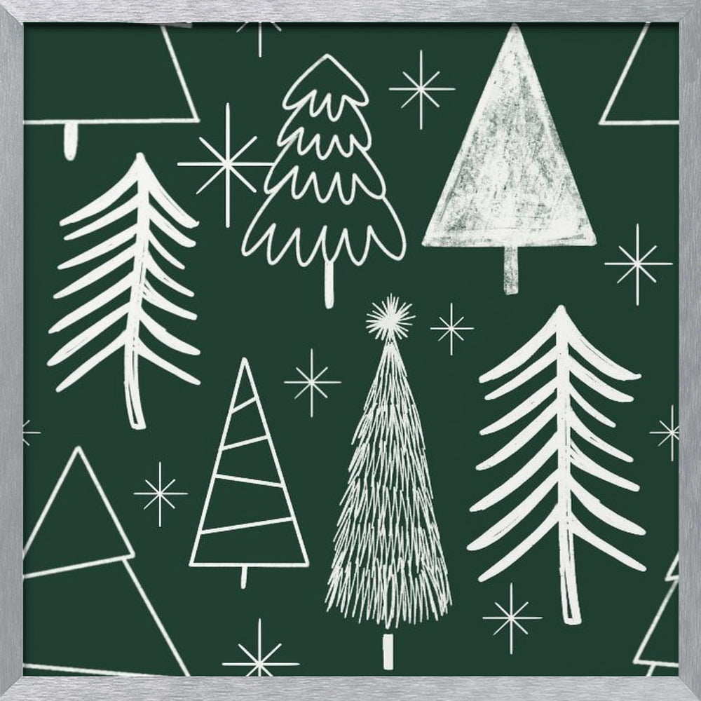 Christmas Tree Evergreen - Tree - Pine Tree Green Poster