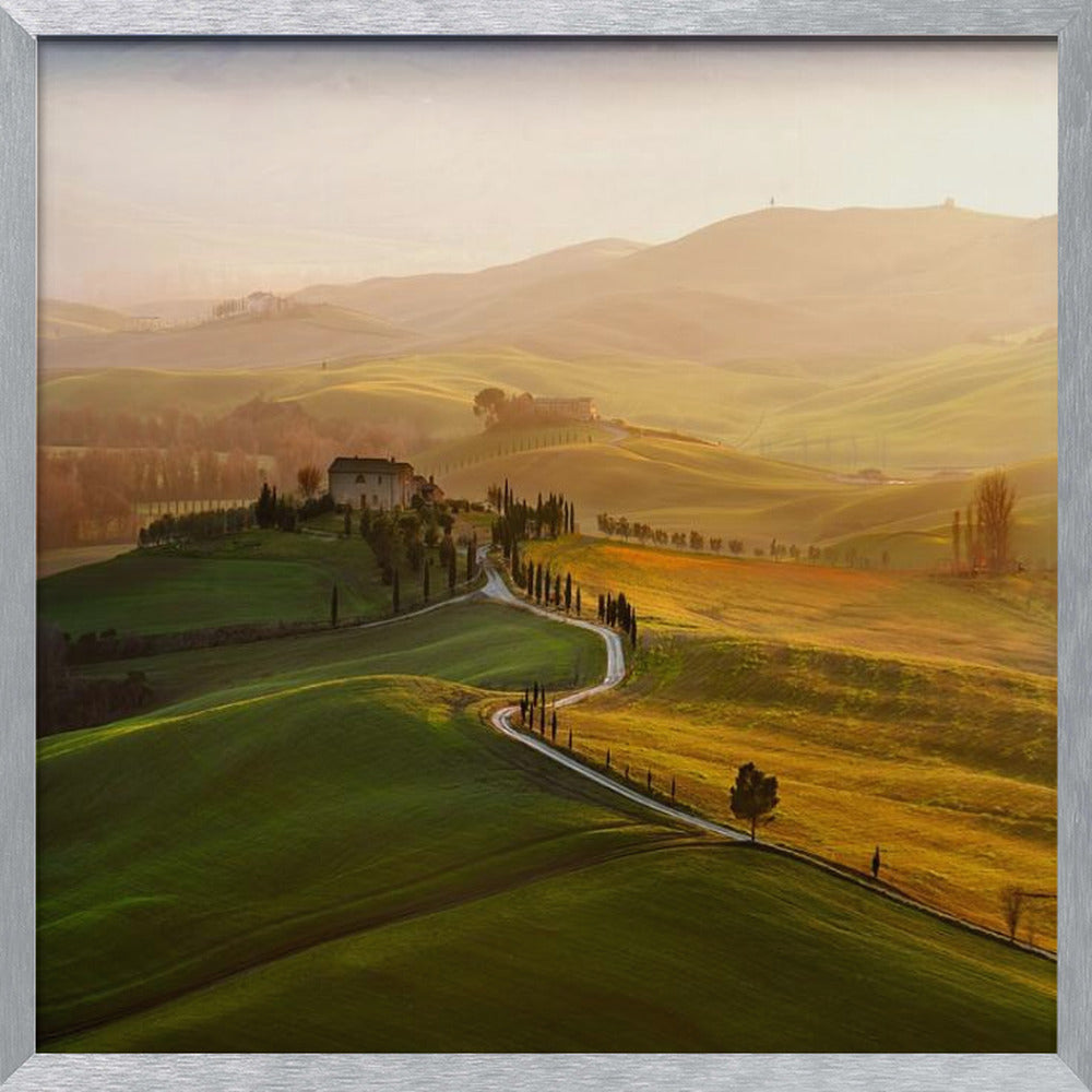 Val d\'Orcia Poster