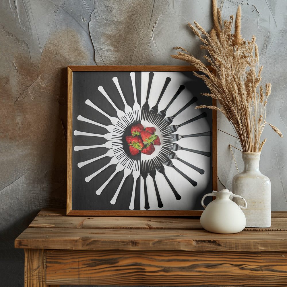 Strawberry Designs Poster