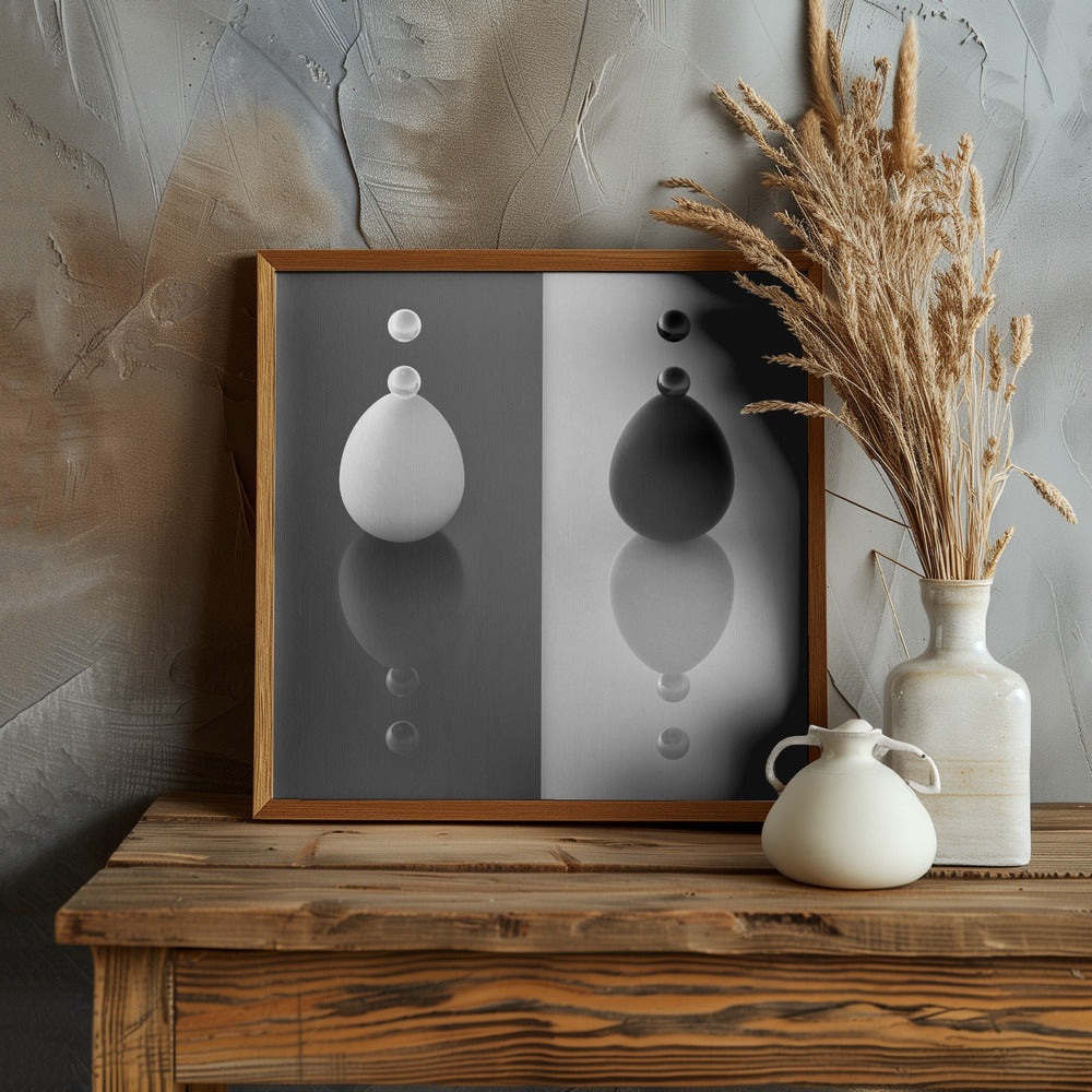 Yin Yang Eggs Poster