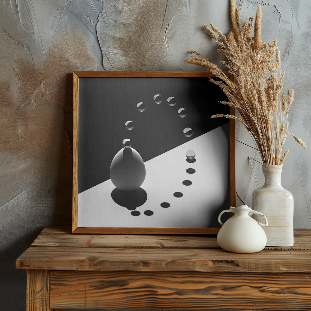 Arch Drops Egg Poster