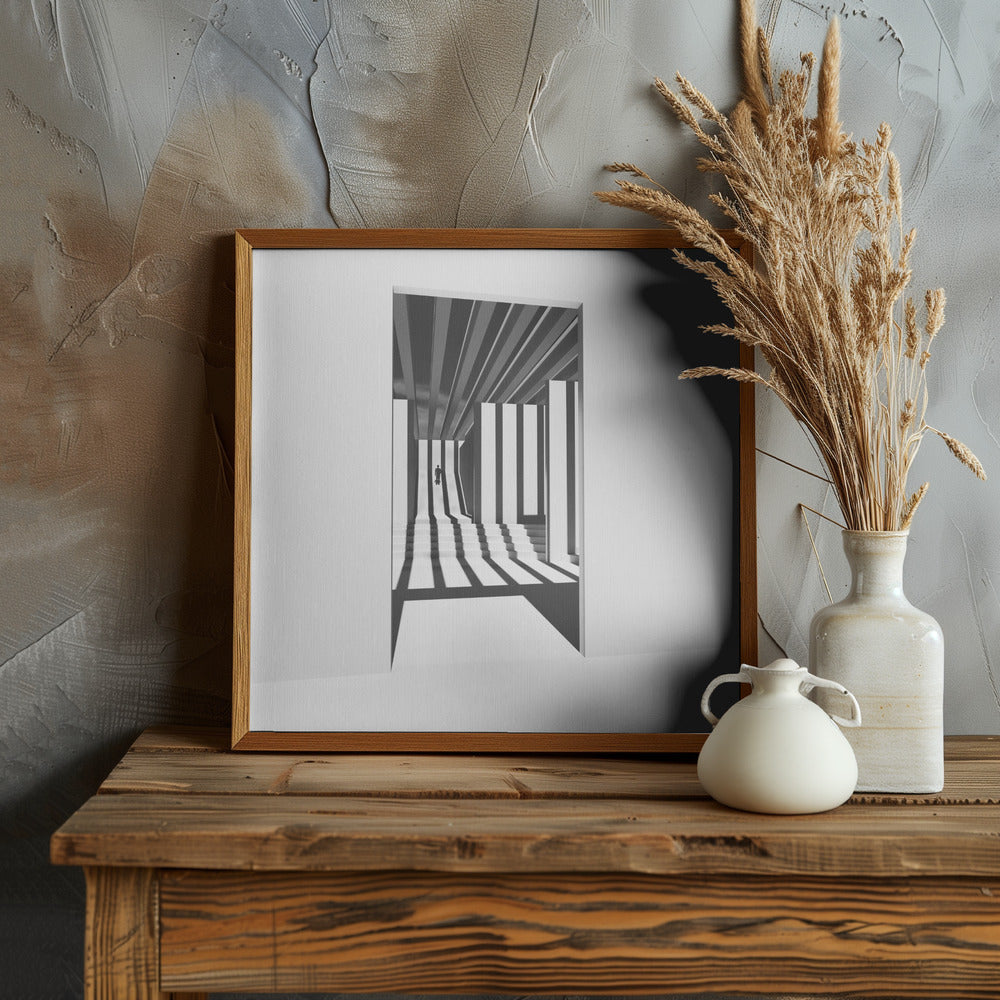 Lines and Shadows Poster