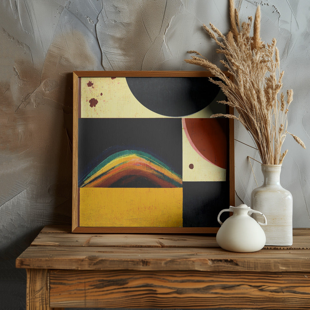 The Space Rainbow Poster