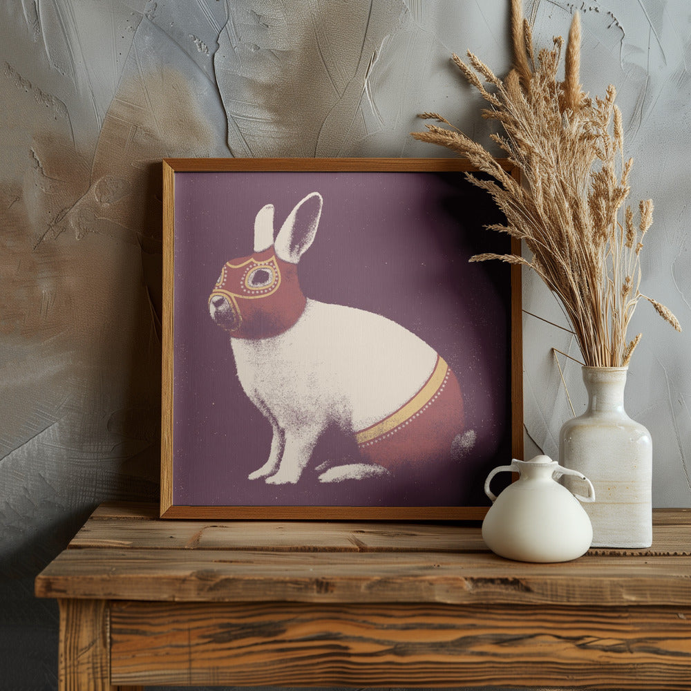 Lapin Catcheur Poster