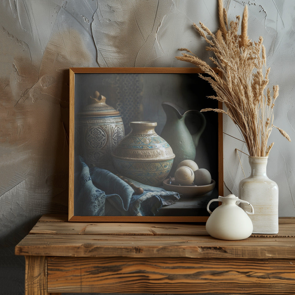 Moroccan Still Life No 3 Poster