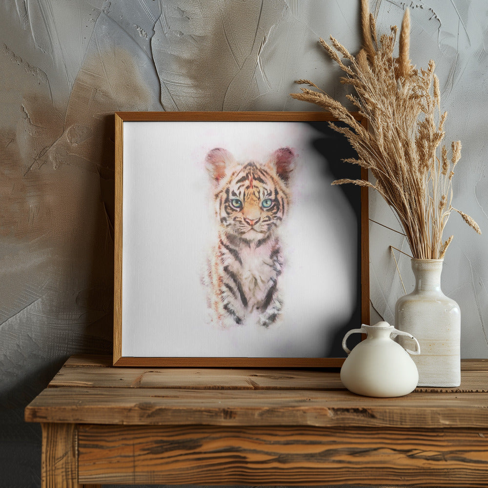 Baby Tiger Poster