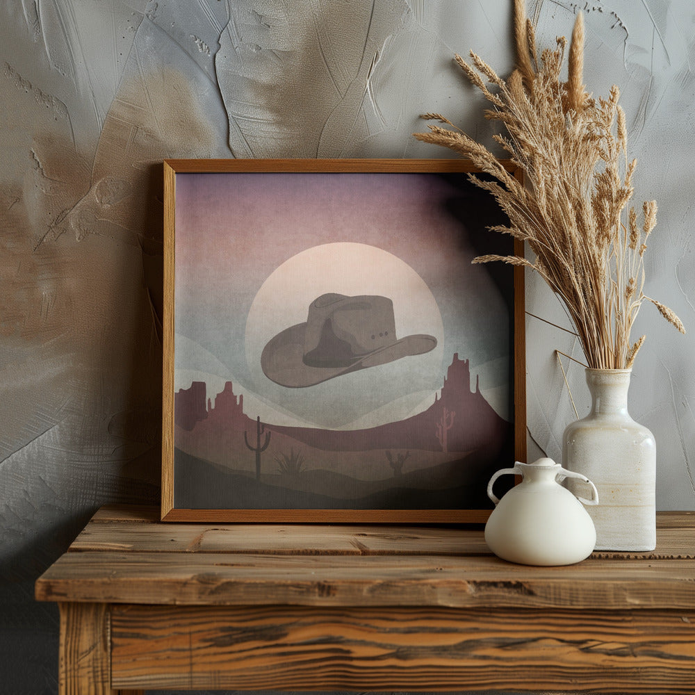 Cowboy Hat Poster