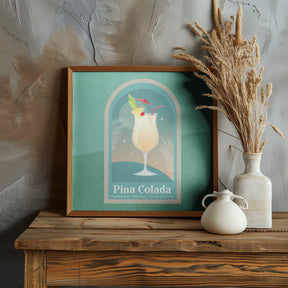 Kokteyl Pina Colada Poster