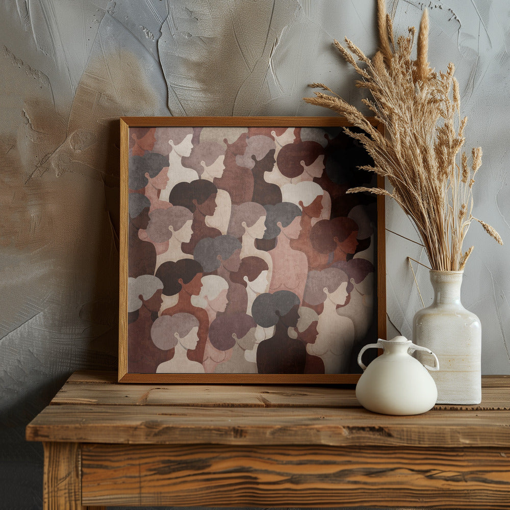 Absctract Terra Womens Poster