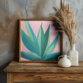 Colorful Agave 4 Poster