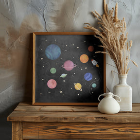 Space explorers Poster