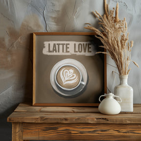 Latte Love Poster