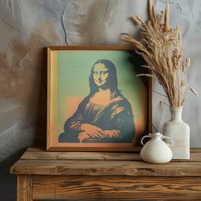 Mona Lisa Modern Poster