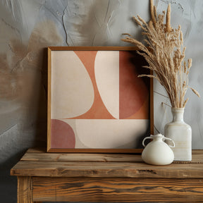 Autumn Mid Century Earthy3 Poster