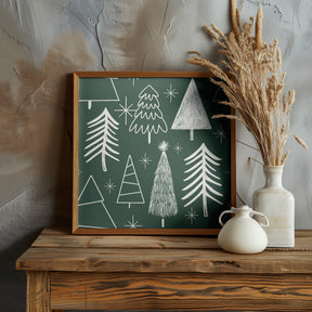 Christmas Tree Evergreen - Tree - Pine Tree Green Poster