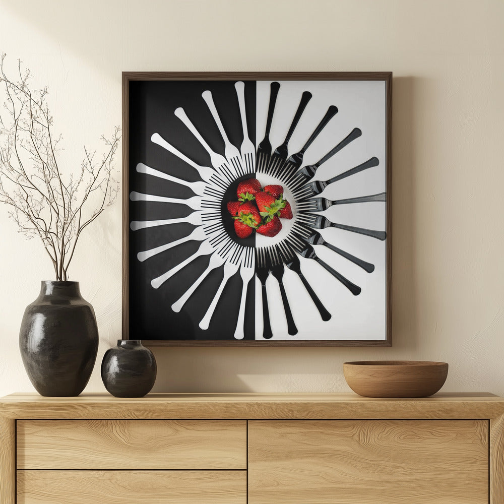 Strawberry Designs Poster