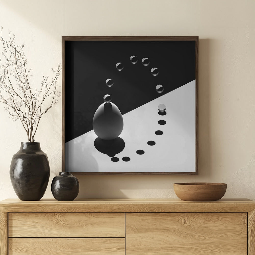 Arch Drops Egg Poster