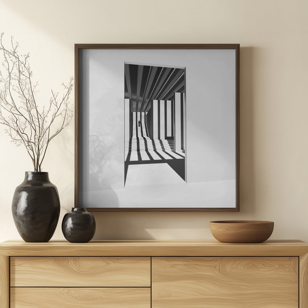 Lines and Shadows Poster