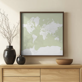 Xolani world map Poster