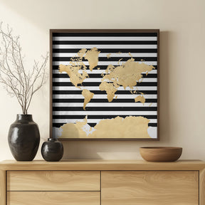 Harper world map Poster