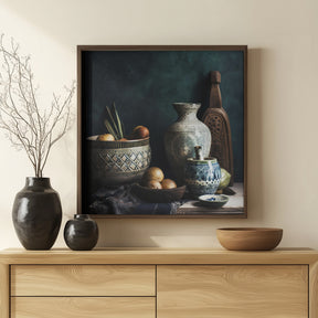 Moroccan Still Life No 1 Poster