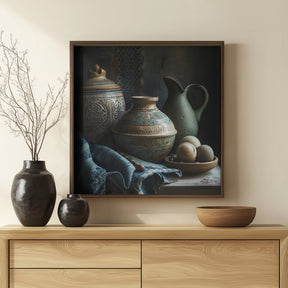 Moroccan Still Life No 3 Poster