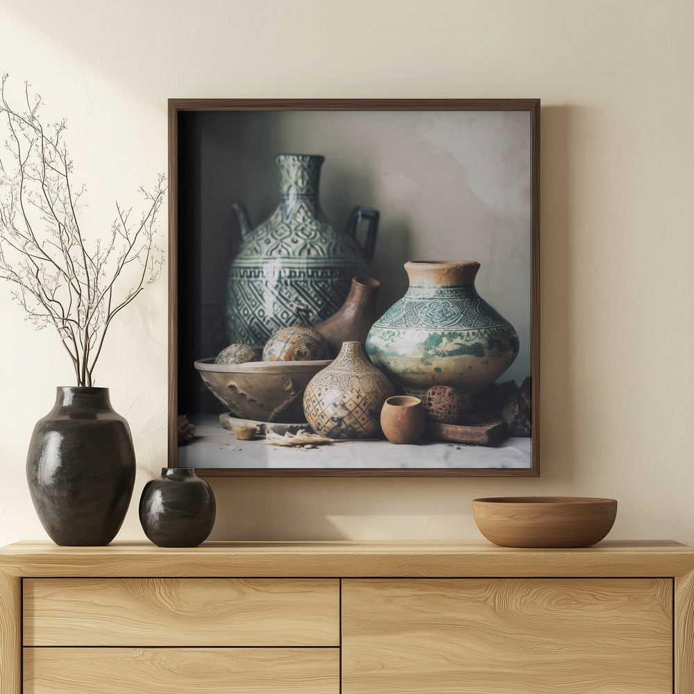 Moroccan Still Life No 11 Poster